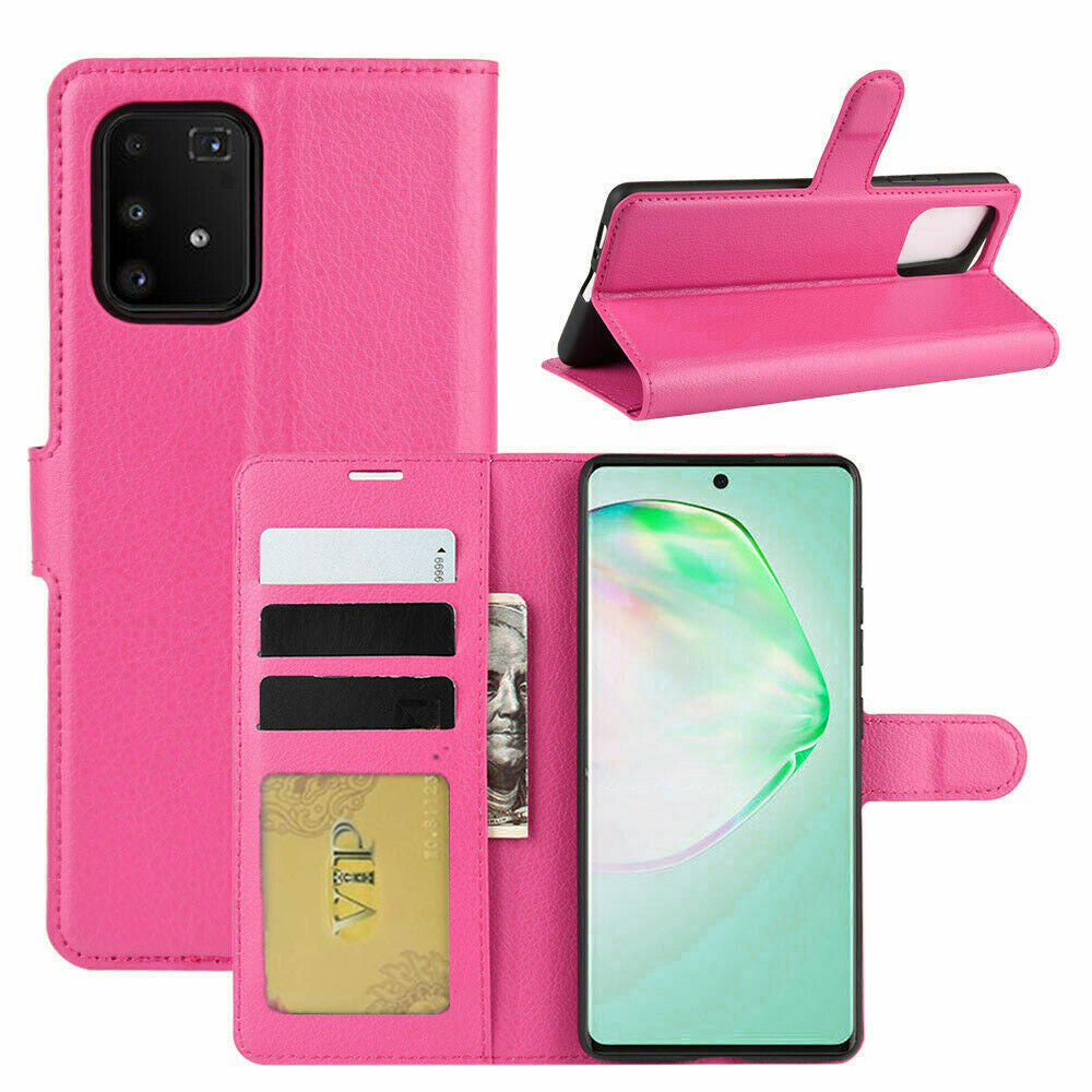 Étui portefeuille folio en cuir pour Samsung Galaxy A71 Étui portefeuille folio en cuir pour Samsung Galaxy A71
